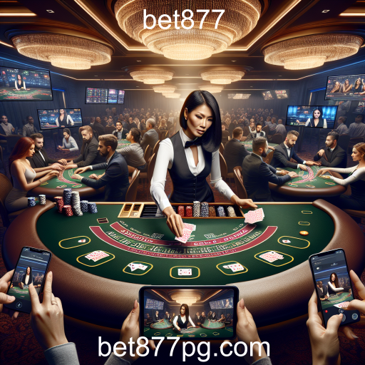 A Experiência Imersiva dos Jogos de Live Dealer no Bet877